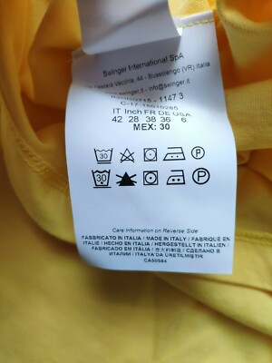 Versace Jeans Top/T-Shirt Damen Nieten - Made in Italy, verziert, Slim