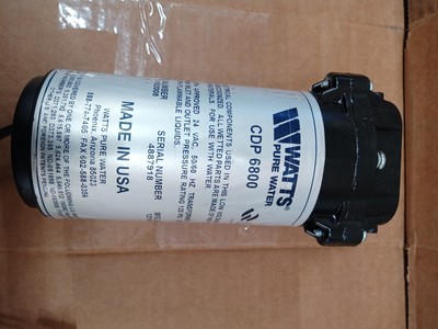 WATTS CDP 6800 Circulating pump, used 