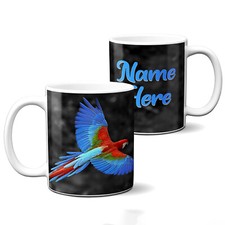 Personalised Macaw Parrot Mug Bird Cup Wildlife Dad Custom Birthday Gift KS53