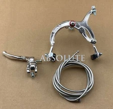 AltaLine BMX FRONT Alloy Bike Bicycle MX Brake Set ALL SILVER.