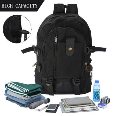 20L Laptop Rucksack Herren Sport Reise Wandern Arbeit Schulrucksack Backpack DE