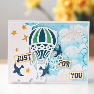 hot air balloon Metal Cutting Dies Card Making Paper Embossing Die Cuts Album 
