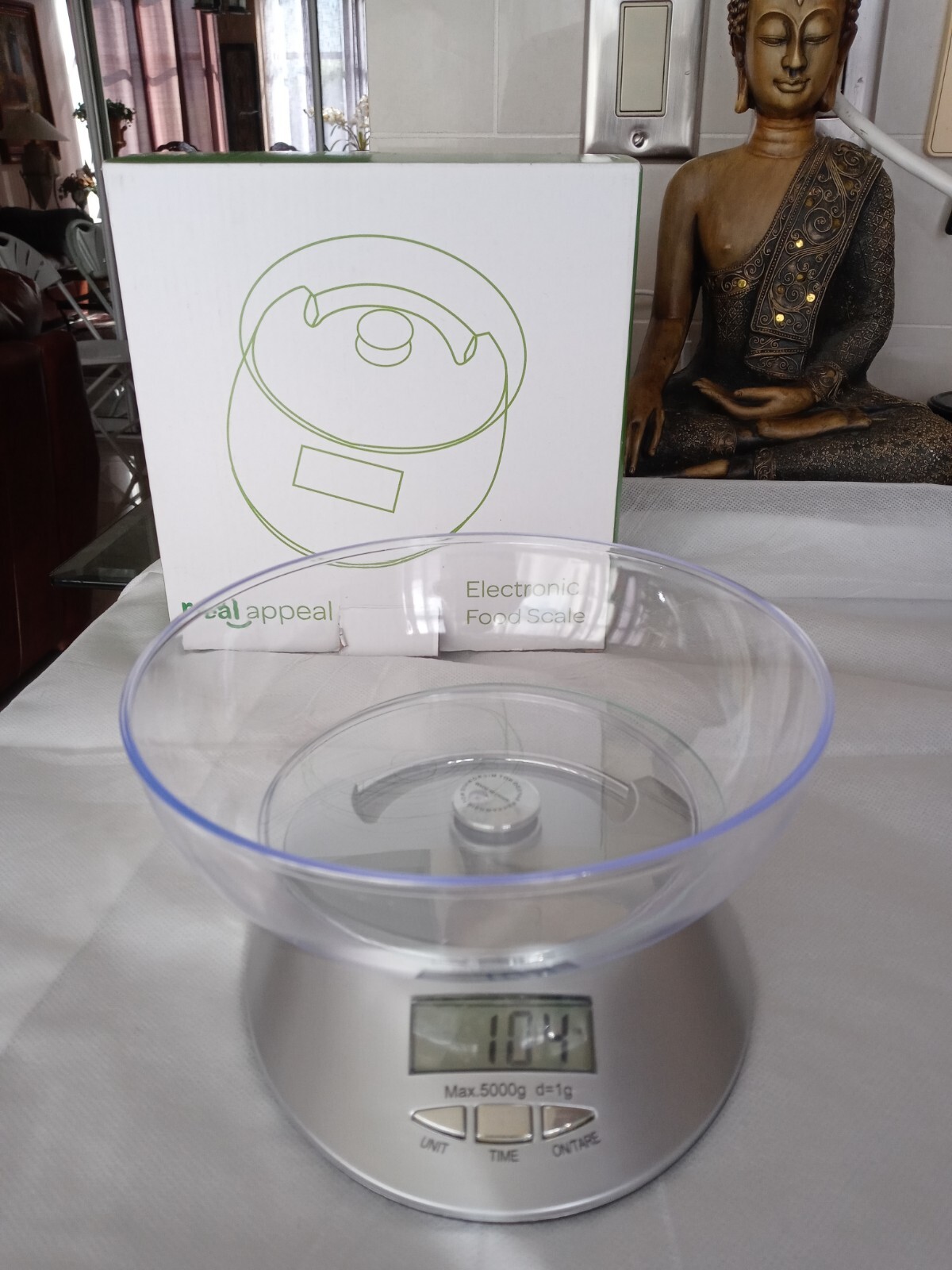Electronic Kitchen Food Scale, Real Appeal, New In Box, New Battery eBay