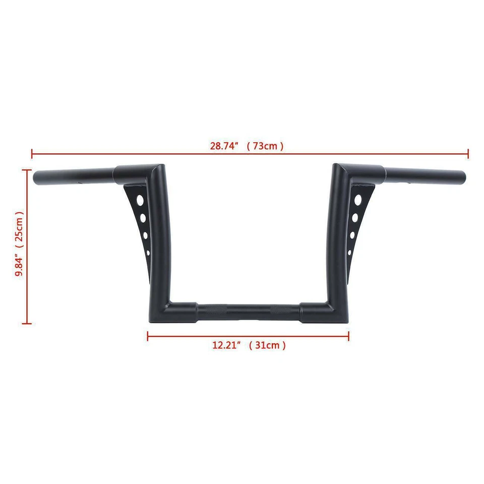 10" Rise APE Hangers Handlebar For Yamaha Road Star Virago V-Star 1100/1300 Foto 2 de 4