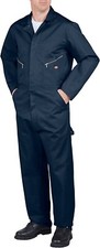 NWT Dickies Mens Deluxe Cotton Long Sleeve Coverall Navy Large REG 90 2D124