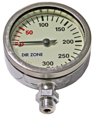 UWFUN24: DIRZONE Finimeter SPG 52mm 200bar Chrom 