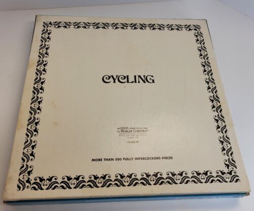 Eaton 1978 Puzzle "Cycling" 500 Complete 18"x24" Treasure Collection - Picture 12 of 13