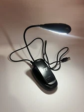 Book Light Reading Rechargeable Clip On Clamp LED Charging Cord