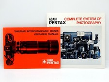 2 Pentax Spotmatic Lens and Accessory Catalogs/Booklets
