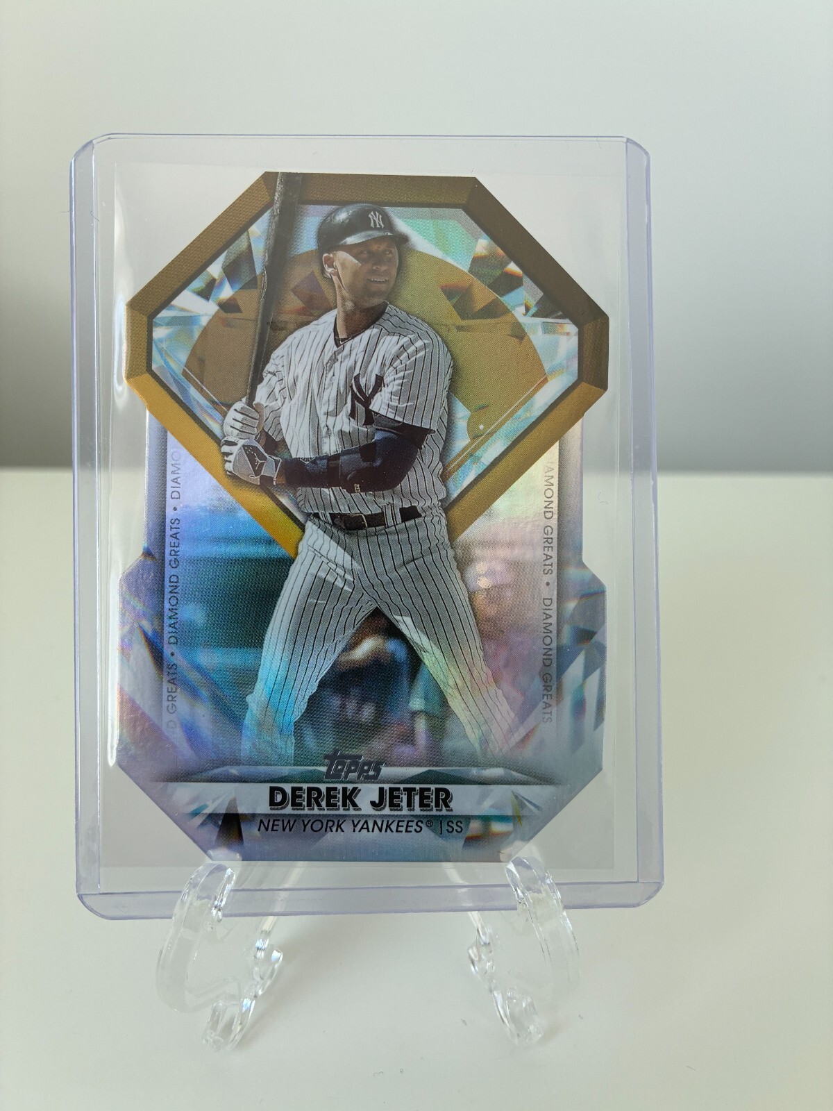 2022 Topps Series 1 Diamond Greats Die-Cut Derek Jeter #DGDC-18