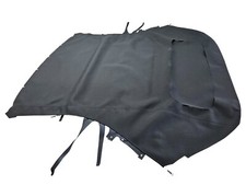 Fits Porsche 996 997 Cabriolet Soft Top 2002-2012 Haartz Black Stayfast Canvas