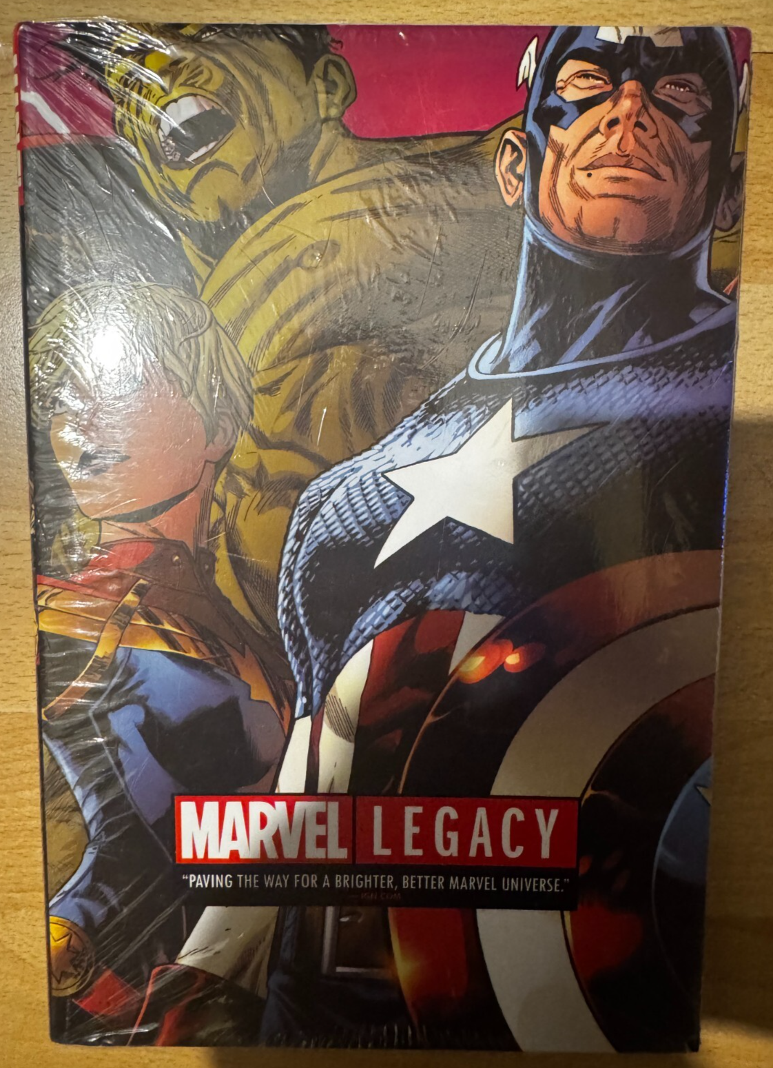 Marvel Legacy Hardback Hardcover OHC New Graphic Novel Marvel Comics Aaron Ribic