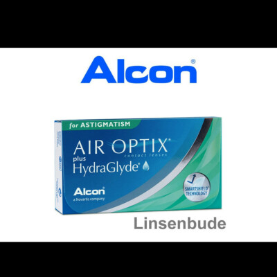 Alcon - Air Optix plus Hydraglyde for Astigmatism - 6!! er Box  -1,00 bis -2,75