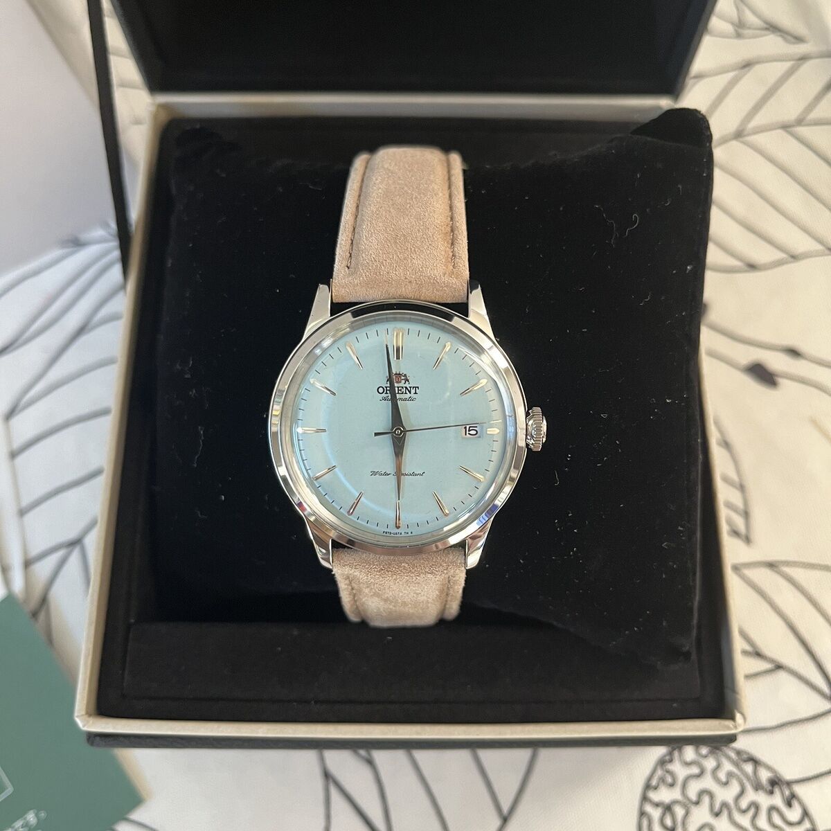 Orient Bambino 38 RN AC0M06L Baby Blue Fall/Winter 2023 Orient Bambino 38 RN AC0M06L Baby Blue Fall/Winter 2023