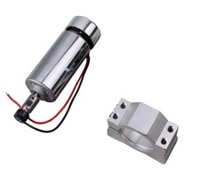 300W 48V 52mm High Speed Spindle Motor 12000rpm er11 CNC Collet for DIY Engra...