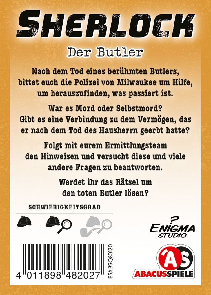 Thumbnail - Sherlock - Der Butler