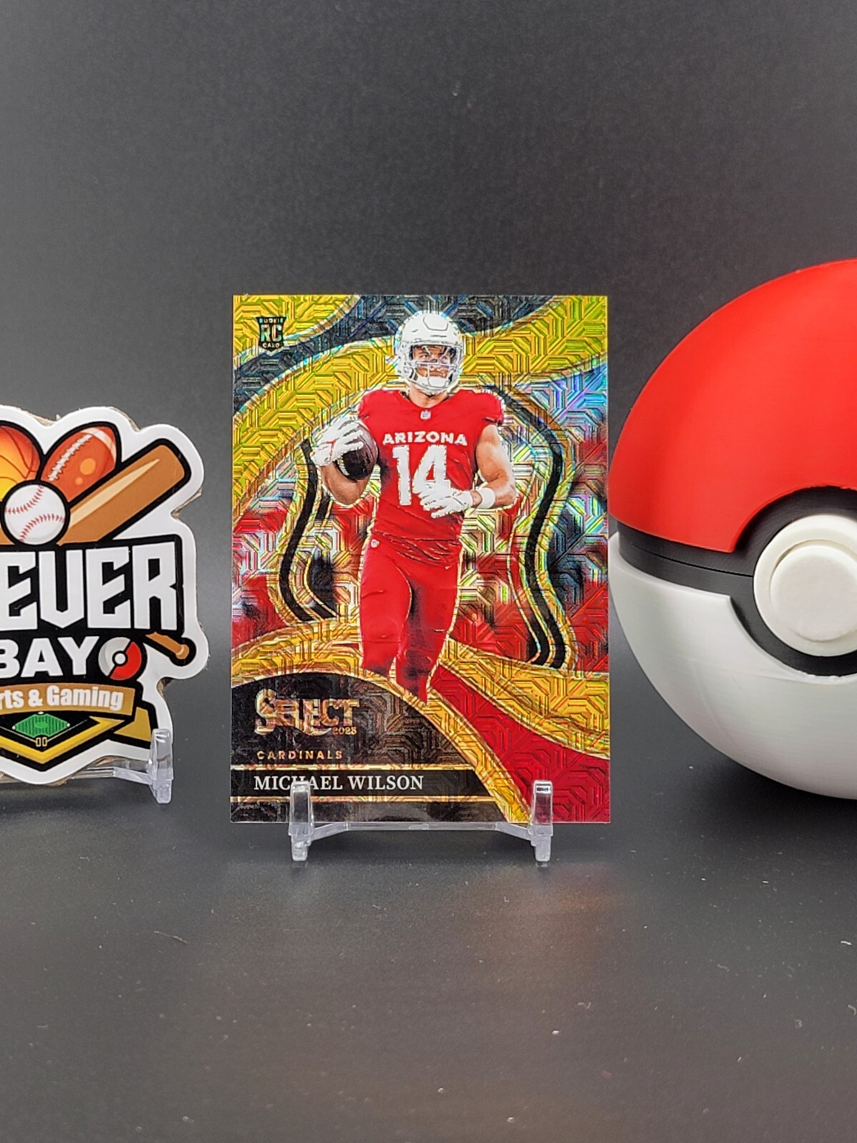 2023 Select Michael Wilson Gold Mojo /10 Club Level Cardinals Rookie SP (JM)