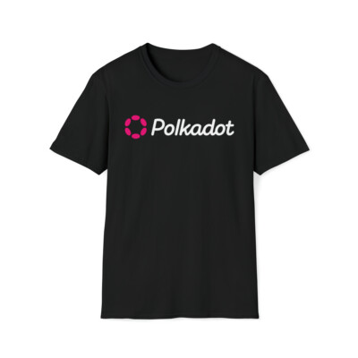 Polkadot DOT Cotton Crewneck T-Shirt Crypto Blockchain Tee Cryptocurrency Shirt