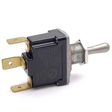 C&K PT103SQQ Power Toggle Switch, 277VAC/28VDC 15A Rating, SPST Circuit