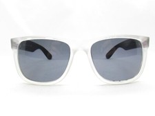 RAY-BAN JUSTIN RB 4165 6512/87 CLEAR HORN RIM EYEGLASSES FRAMES 54-16-145 118715