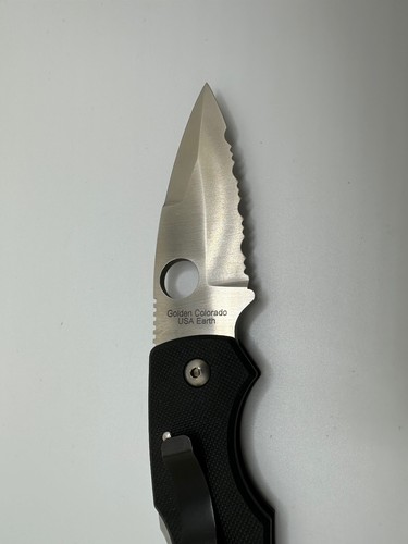 Neu Spyderco/Native 5/Wurzelbier Inlay G10/440V/C41GPSI/Auslauf selten - Bild 12 von 13