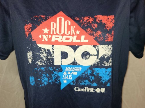 2015 Rock n Roll DC Marathon & Half Womens Large Blue Jersey - 第 4/12 張圖片