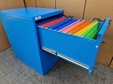 2 Drawer Filing Cabinet Steel Lockable A4/Foolscap - 7 Years Warranty