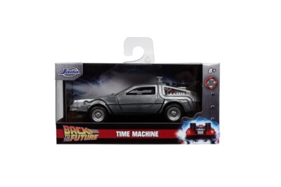 Back to the Future 1, DeLorean DMC Time Machine, Diecast Model Car