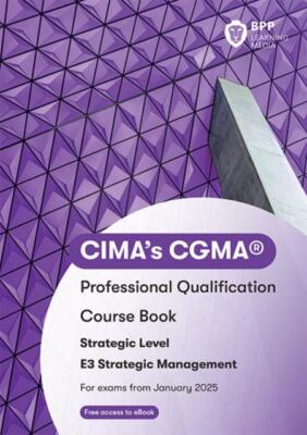 CIMA E3 Strategic Management by BPP Learning Media 9781035518241 