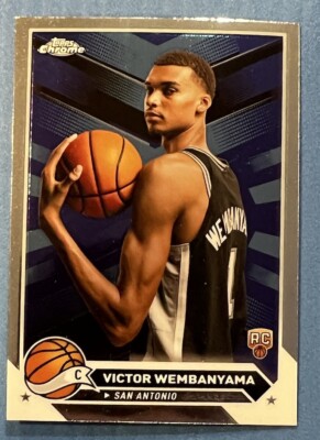2023-2024 Topps Chrome Basketball Victor Wembanyama RC #1 | eBay