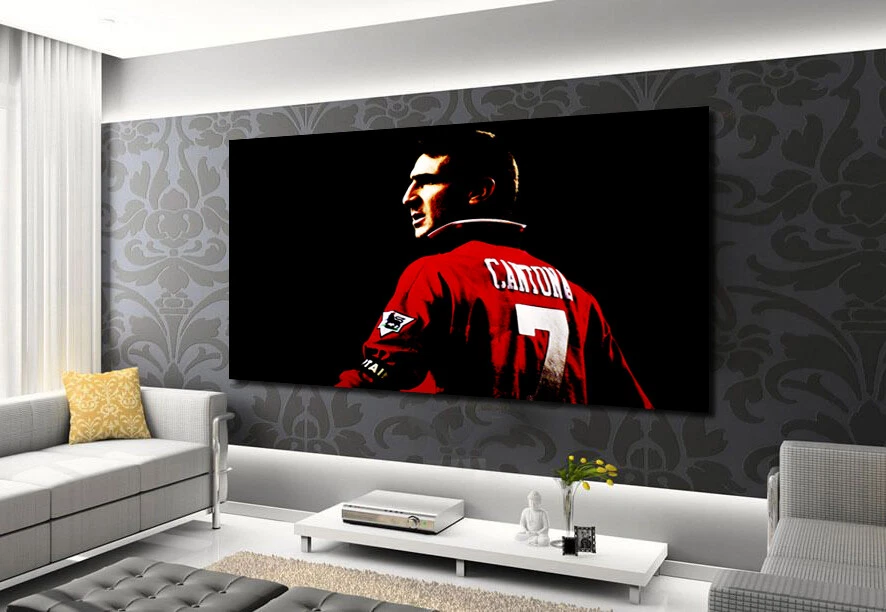 ERIC CANTONA CANVAS WALL ART PRINT - FRAMED PICTURE  *Ready To Hang* - image 2 of 4
