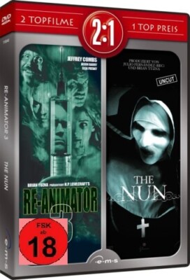 Re-Animator 3 / The Nun - 2 Filme  DVD/NEU/OVP FSK 18