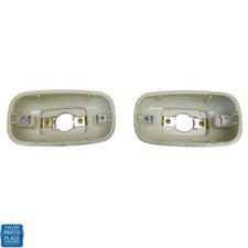 1967 Pontiac Gto Park Parking Light Lamp Lens Housings Plastic - Pair New