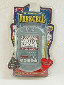 hand held free cell game