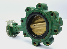 CENTERLINE 53 BUTTERFLY VALVE 4" LUG-STYLE 8-LUG SER-200 200PSI CI EPDM AL BRZ