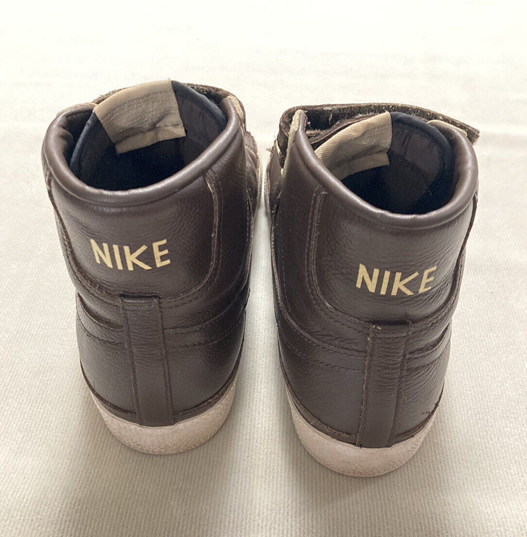 Nike Blazer High Sneakers Size 8 LE Leather With Straps Nike Blazer High Sneakers Size 8 LE Leather With Straps