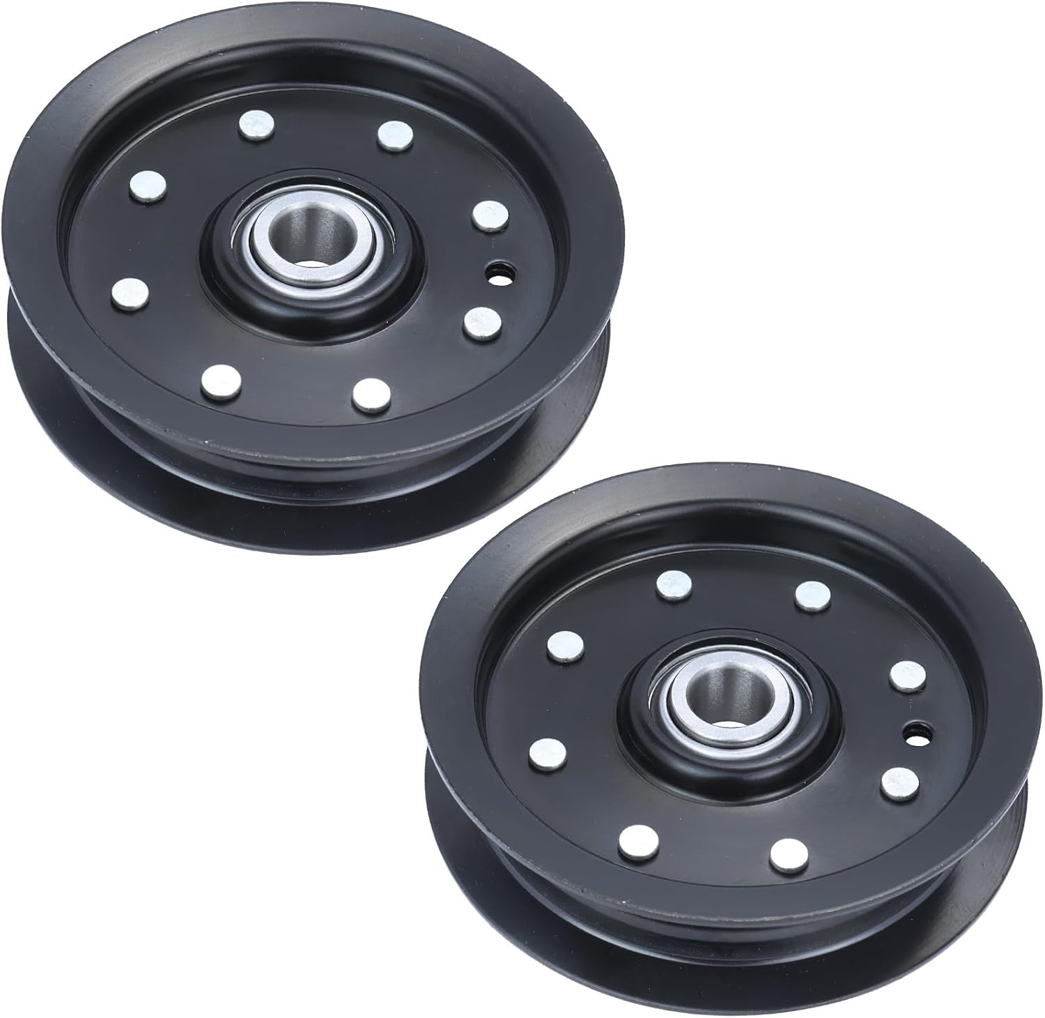 2 Pack Dixie Chopper 30224 Flat Idler Pulley Replacement for 30224