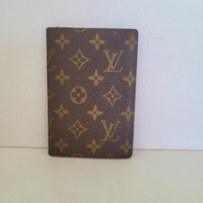 Louis Vuitton Vintage Monogram Passport Cover Long Wallet Brown France
