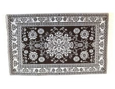 Puppenhaus Rechteckiger Teppich Doppel Seitig Miniatur Zubehör Klein