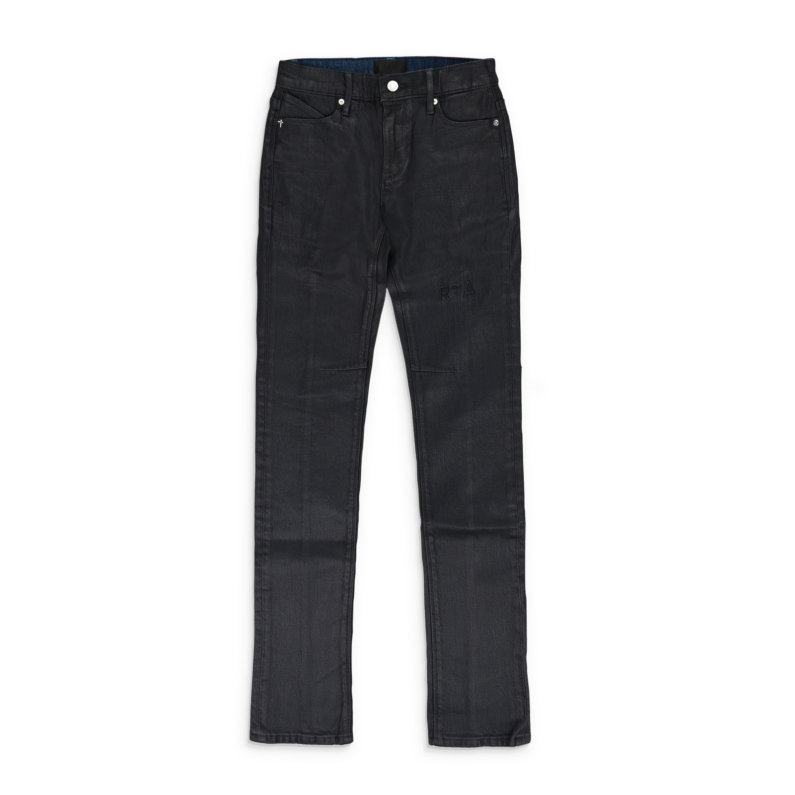 NWT RTA BLUE WAXED SKINNY JEANS SIZE 29 $265