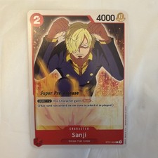 Sanji [Super Pre-release] ST01-004 Prices | One Piece Starter Deck