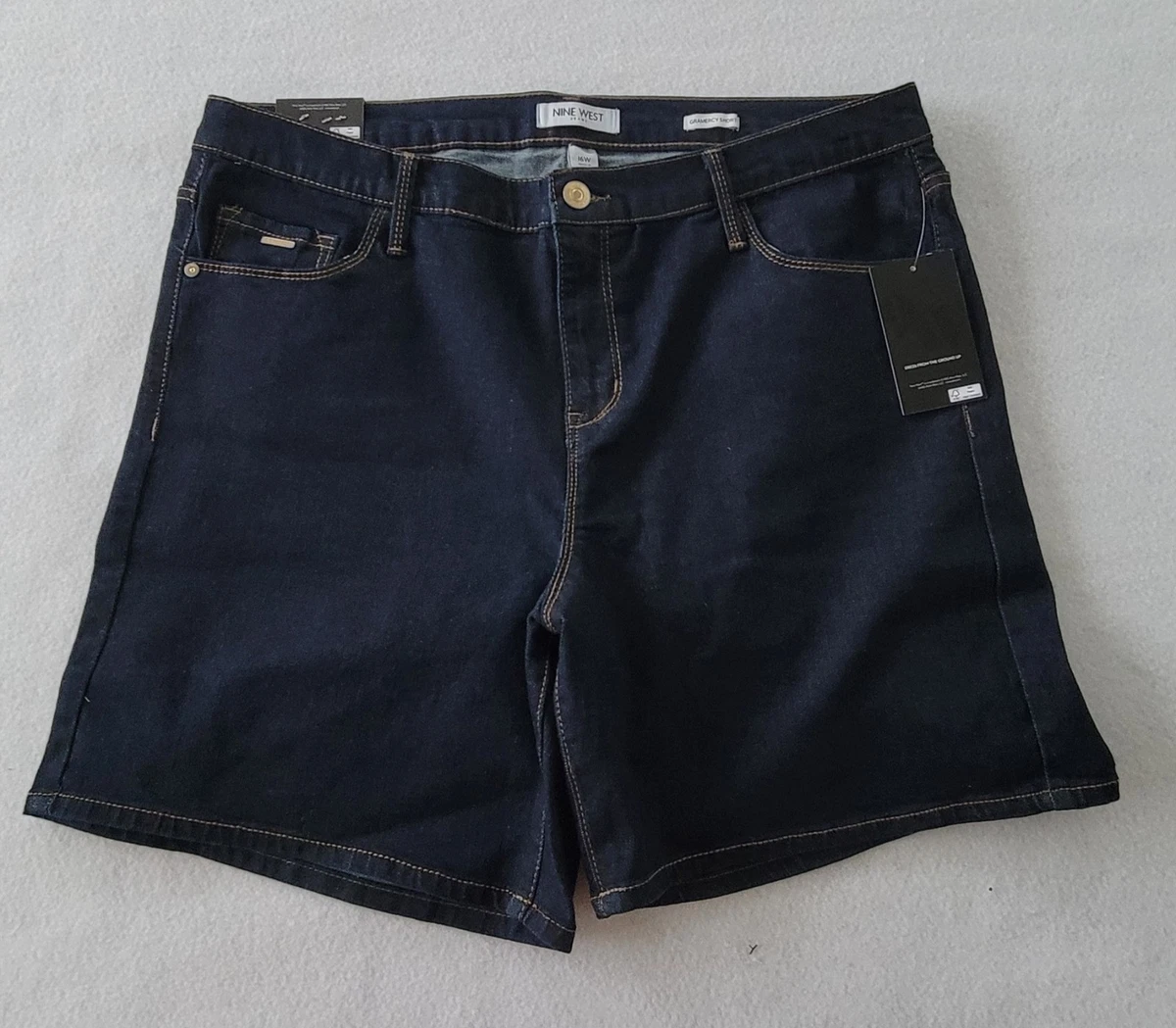 Leggings Denim Jegging Donna Nine West - Taglia XL (16-18) - Blu Indaco Scuro