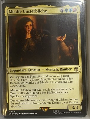 Me die Unsterbliche 147 Doctor Who WHO MTG deu.