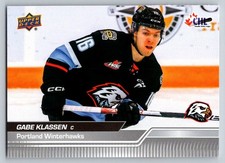 Gabe Klassen 2023-24 Upper Deck CHL #115 Portland Winterhawks