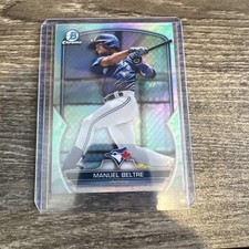 2023 Bowman - Chrome Prospects Manuel Beltre #BCP-79 Lunar Glow Refractor (RC)