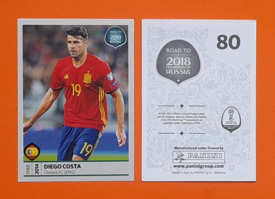 Panini, ROAD TO FIFA WORLD CUP RUSSIA 2018 , 20 Sticker aus Liste auswählen - Bild 1 von 1