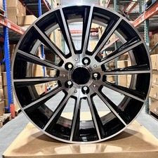 18 S63 Amg Style Wheels Black Rims Fits Mercedes Benz Sl Class Sl500 Sl550 Sl55
