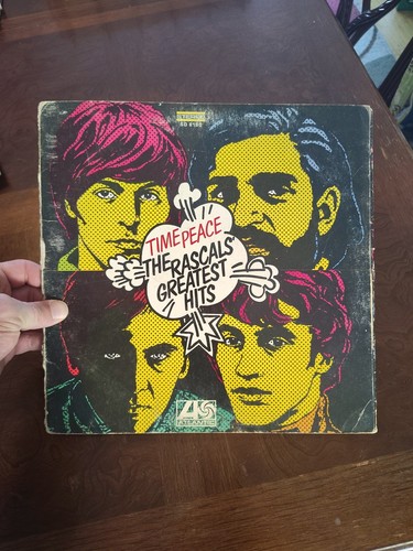 Rascals Time Peace The Rascals Greatest Hits 33 LP Atlantic SD 8190 ...