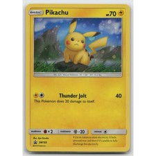 Pikachu Holo SM Promos SM183 Promo LP Pokemon