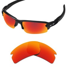 EYAR Polarized Replacement Lenses for-Oakley Flak 2.0 OO9295 59mm Fire Red STD